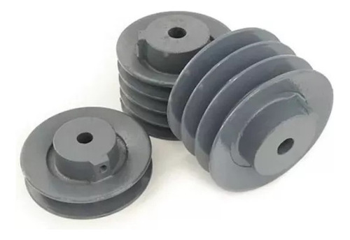 Polea 1 Canal B 80mm De Fundicion Sin Mecanizar 1b-80