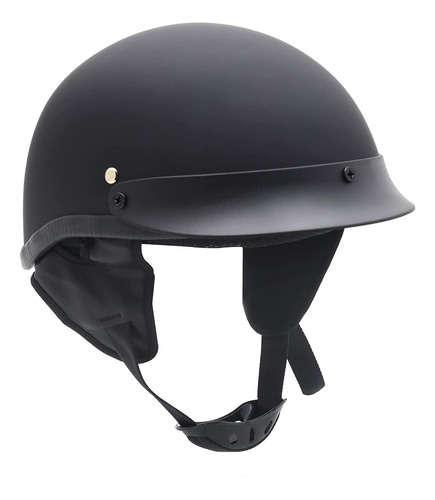 Htt Casco De Media Cara Para Motocicleta Con Certificado Dot