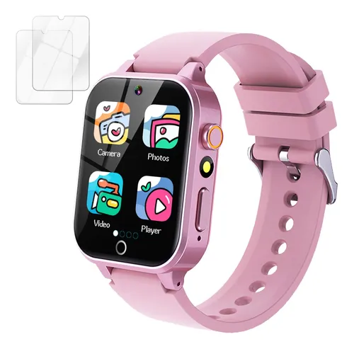 Reloj Inteligente Para Niñas 6 A 12 Años Pantalla Táctil Hd