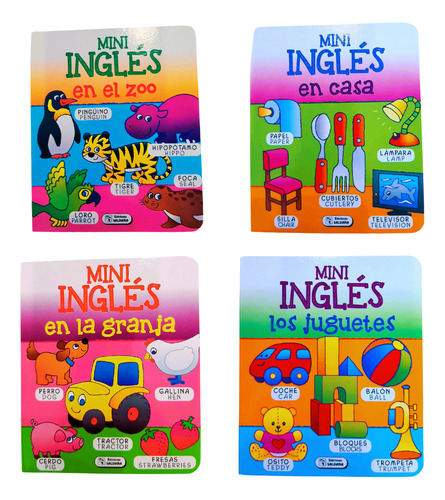 Set Mi Primer Libro Bilingüe