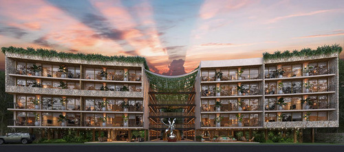 Imagen 4 de 22 de Departamento En Venta En Tulum , Distrito Arte, Estudio
