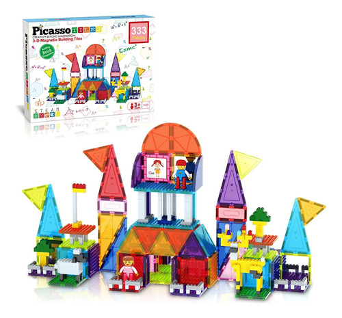Picassotiles Juego Combinado De Ladrillo De Constructucción