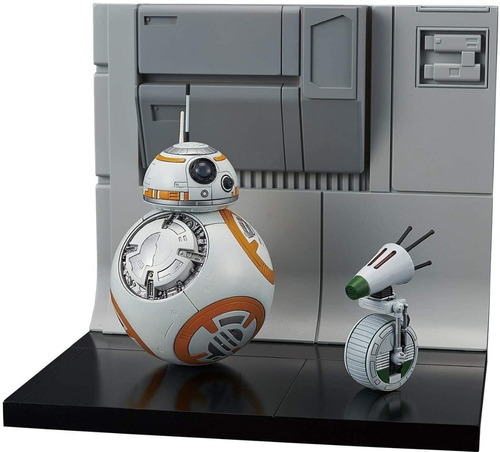 Figura Star Wars Bb-8 & D-o Diorama Set 1:12 Bandai