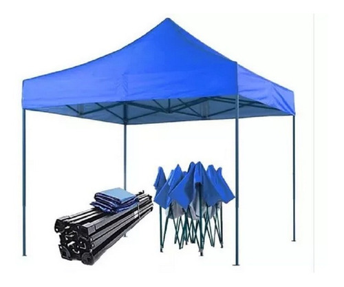 Gazebo Plegable Autoarmable 3x3 Articulacion Metalica