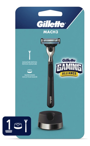Rastrillo Recargable Gillette Mach3 Gaming Alliance