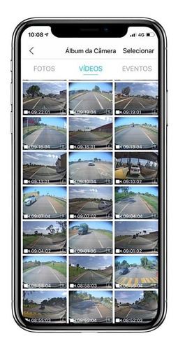 Cámara DVR de vehículos automotrices con grabación de automóviles Full Hd 2k