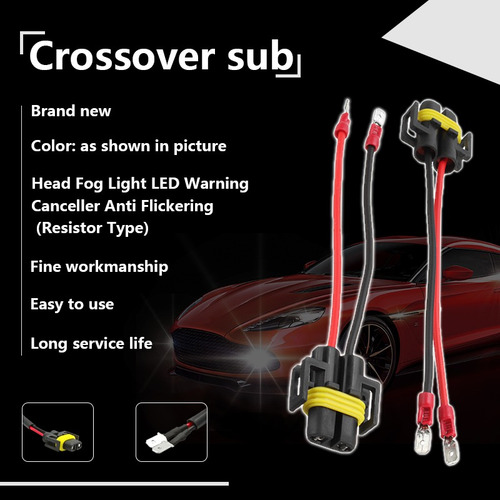 2 Adaptadores De Enchufe H11 A H11b Para Faros Delanteros