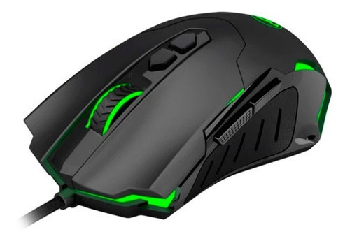 Mouse Gamer Para Juegos Warrant Officer T-tgm203 Negro