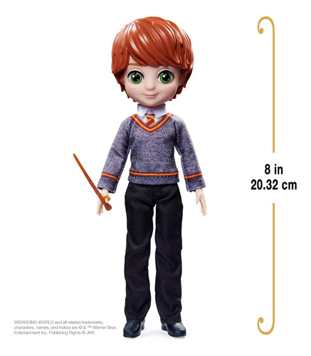 Wizarding World Harry Potter, Muñeca Ron Weasley De 8 Pulgad