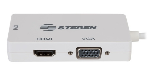 Imagen 2 de 4 de Adaptador Mini Displayport/thunderbolt A Vga/hdmi/dvi Steren