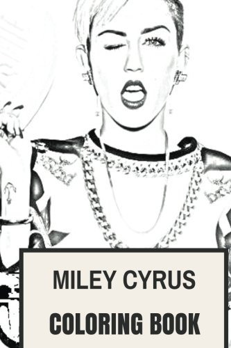 Miley Cyrus Libro Para Colorear Disney Clarividente Y Talent