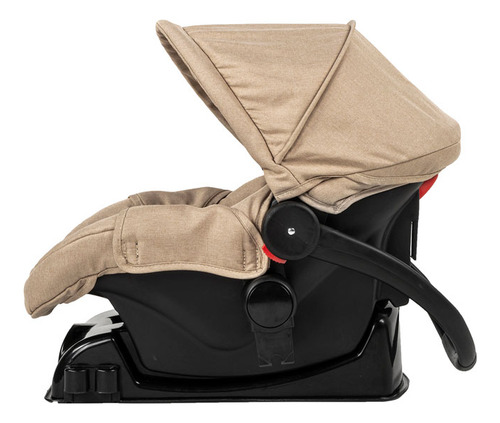 Carriola de Bebe Travel System de Paseo D'bebé Eclipse Color Beige Chasis Plateado
