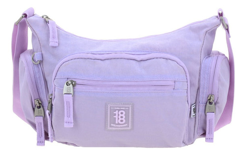 Crossbody Lila Multibolsillos 1818 Zilp Lila