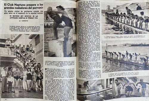 Mundo Uruguayo N° 1552 1949 Club Neptuno Mu7