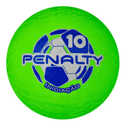 Imagem 1 de 1 de Bola Borracha Penalty Iniciação T10 Xxi - Verde Un