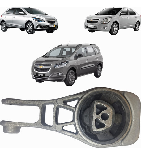 Kit 3 Coxim Motor Câmbio Manual Onix Cobalt Spin 2012 A 2016