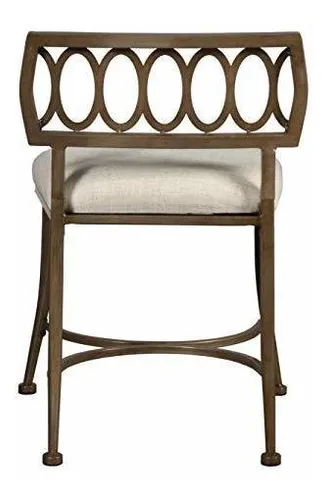 Hillsdale canal online street vanity stool