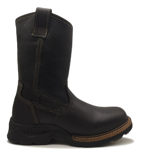 Botas Fish De Piel Altas Sin Casquillo Antiderrapante