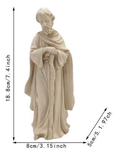 Adorno De Escena De Natividad, Decoración, Estatua Estilo K