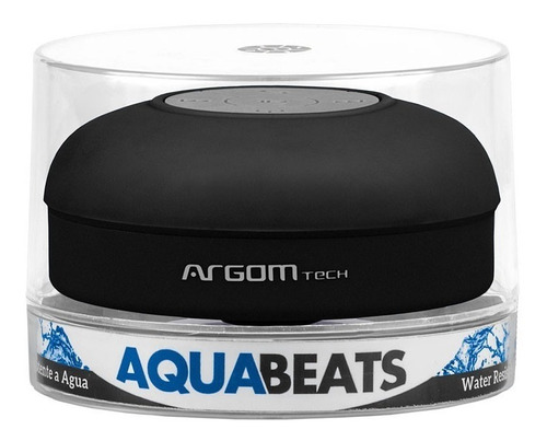 Argom Sp-2801bk Aquabeats Parlante Bluetooth Resiste Agua 3w