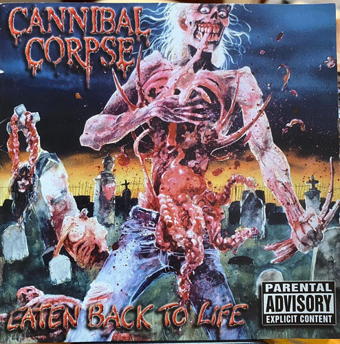 Cd - Cannibal Corpse / Eaten Back To Life. Album (2002)