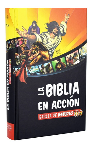 Biblia De Estudio En Acción Lenguaje Actual Tla - Ilustrada