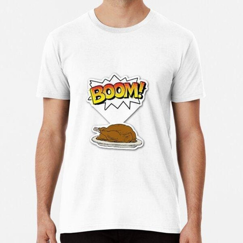 Remera ¡boom Asado! (parodia, Meme, Gracioso) Algodon Premiu