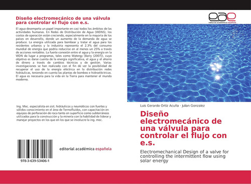 Libro: Diseño Electromecánico De Una Válvula Para Controlar