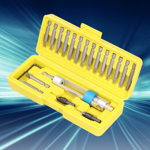 / Kit Drill Flip Drive 20pcs Conversor De Chave De Fenda