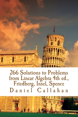 Libro 266 Solutions To Problems From Linear Algebra 4th E...