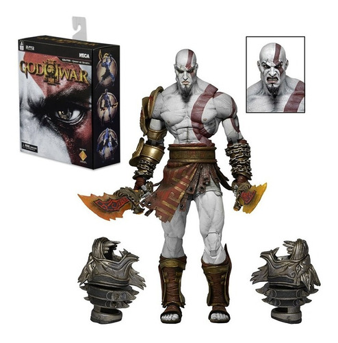 God Of War 3 Ultimate Kratos Acción Figura Modelo Juguete 