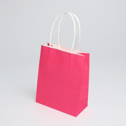 Bolsas Kraft Fucsia - Xs - Docena.