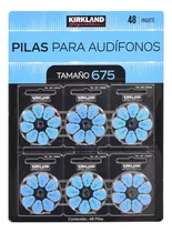 Comprar Batería Pila Audífonos 675 Aparato Auditivo 48 Pila Kirkland
