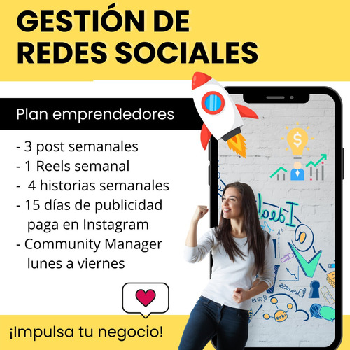 Imagen 2 de 8 de Manejo De Redes Sociales, Publicidad Paga, Community Manager