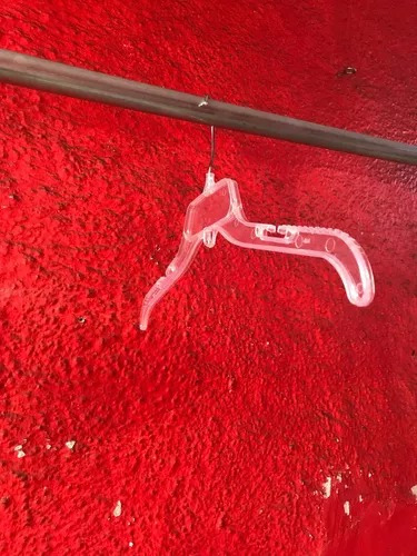 Gancho Para Ropa Modelo Cristal 43cm, Caja 50 Pzas