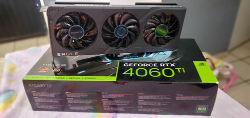 Gigabyte Rtx 4060 Ti Eagle Oc 8gb Gddr6 (Usado)