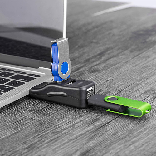. Concentrador Usb De 4 Puertos, Divisor De Concentrador De