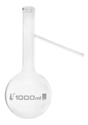 Balón De Destilación De 1000ml De Vidrio Boro 3.3 *inlabs*