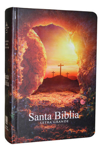 Santa Biblia Rvr 1960 Letra Grande, Tapa Piedra Removida
