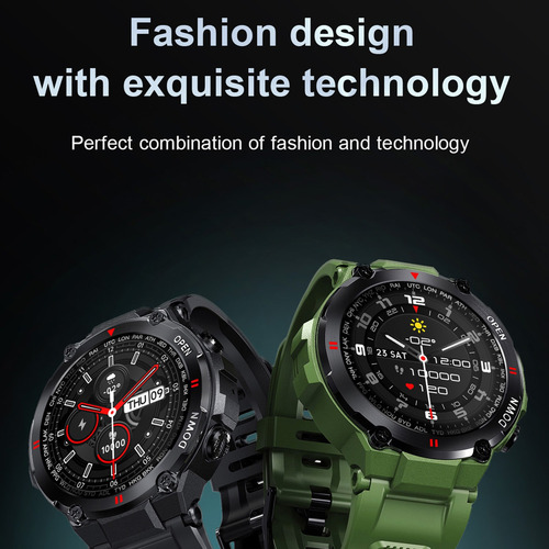 Smartwatch 1.28 Assistente Ios Lemfo Smart K22 Bt Mon