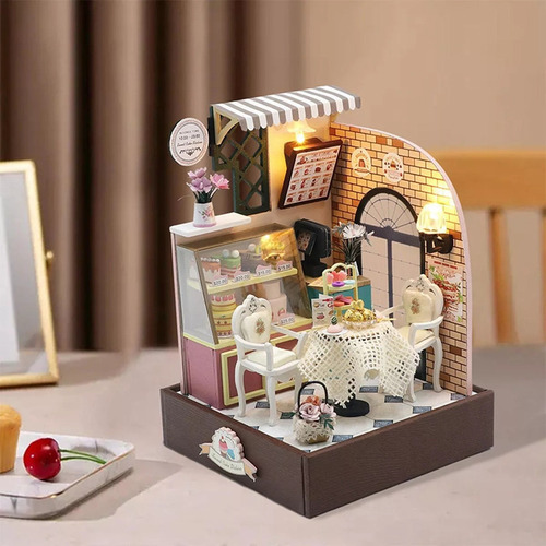 Diy Cake Shop Casa De Muñecas Con Muebles Cake Shop