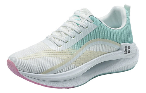 Tenis M606 Knit Para Correr Mujer Originales Blancos