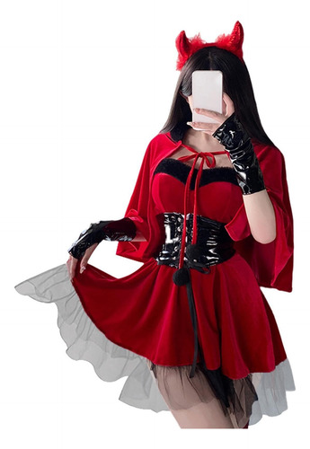Disfraz De Navidad, Halloween, Pequeño Diablo, Uniforme De C