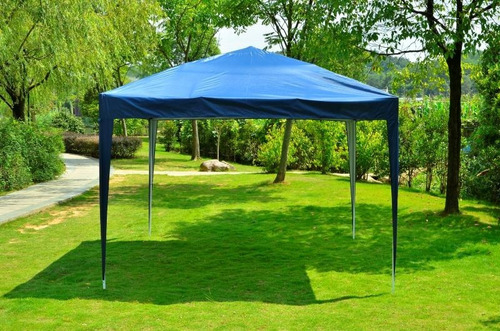 Imagem 10 de 10 de Tenda Gazebo Dobrável Sanfonada 3 X 3 M Azul