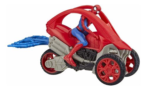 Spider-man Marvel Stunt Vehicle 6 Pulgadas Figura De Acción 