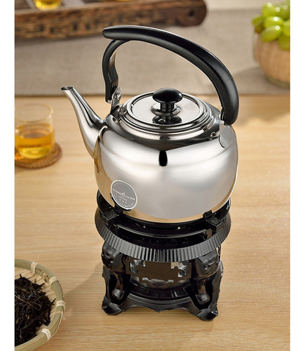 A Tetera Acero Inoxidable 1l Cocina Tetera Tetera Estufa *