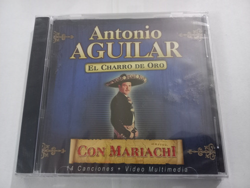 Cd Antonio Aguilar Con Mariachi - Cnr Discos