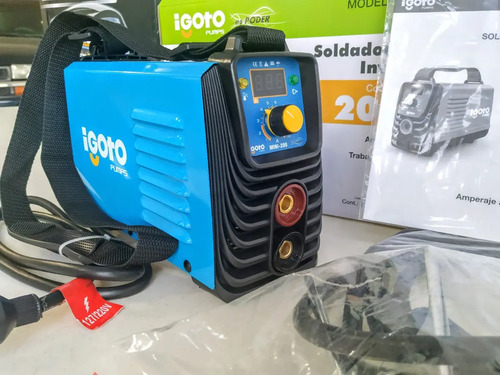 Soldadora Inversora 200a Bivoltaje 110v 220v Igoto Mini-200 | Envío gratis