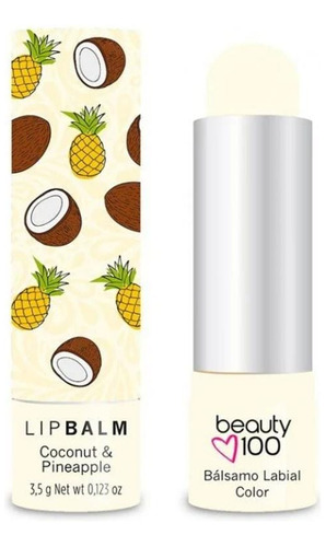 Pack X3 Bálsamo Labial Hidratante Con Aroma A Coconut