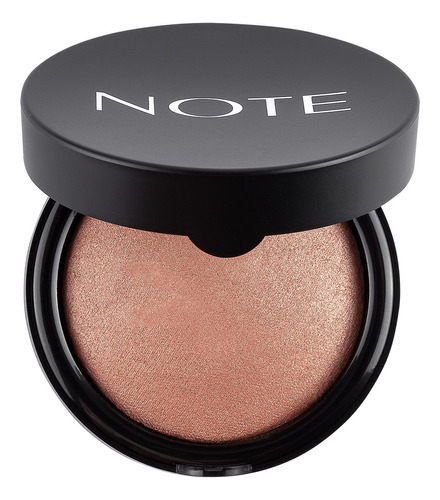 Iluminador Highlighter Compacto Note - G  Tono Del Maquillaje Terracota